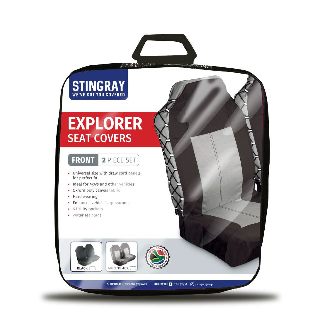 Explorer 2Pc Front 2Pc Car Seat Cover Set